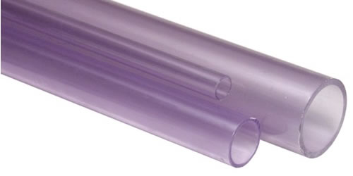 PVC transparent Rohre zum kleben